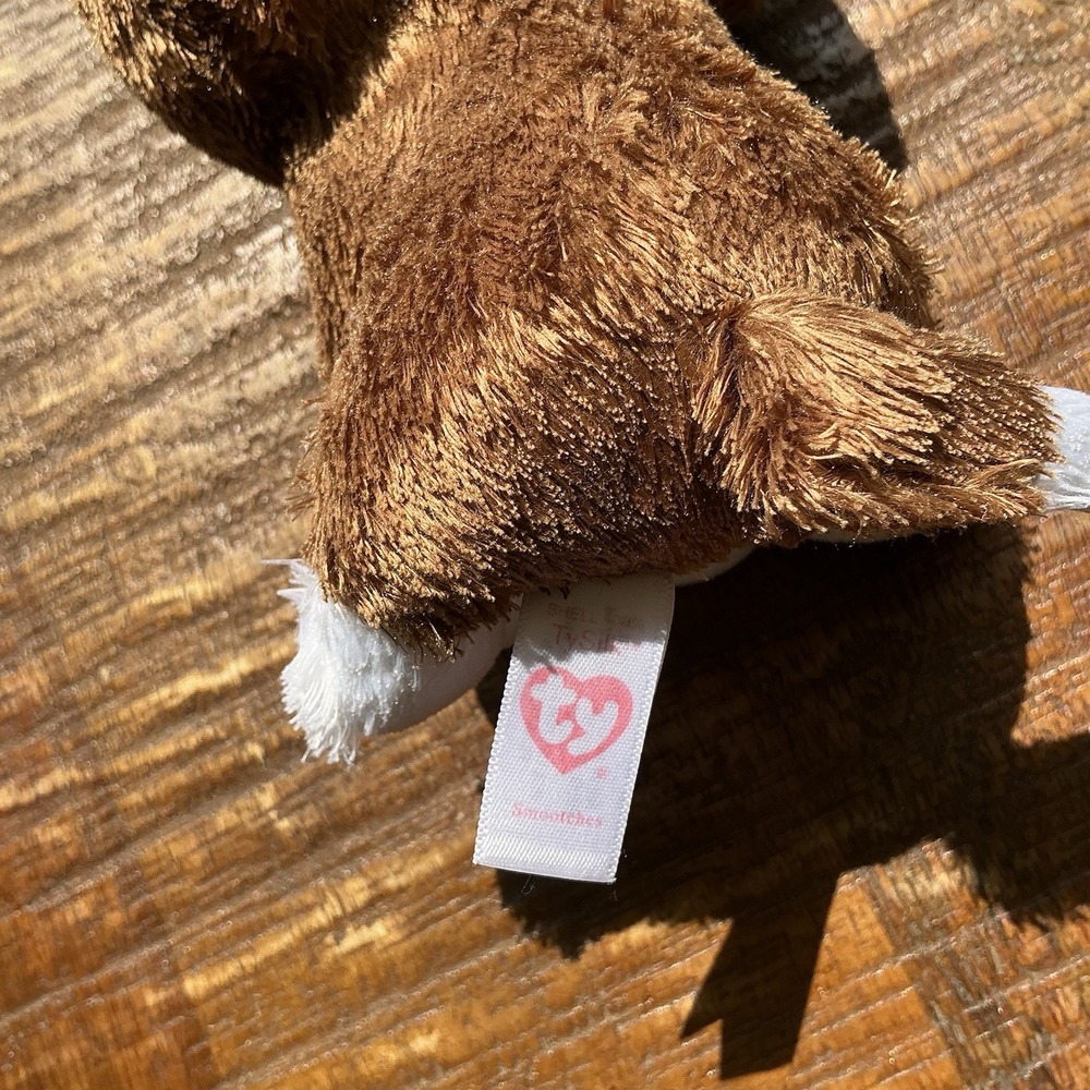 Ty Beanie Boos Smooches Dog Plush 6" - Picture 3 of 5